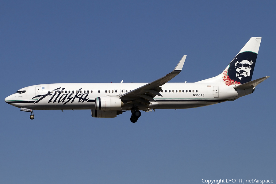 Alaska Airlines Boeing 737-890 (N516AS) | Photo 457394