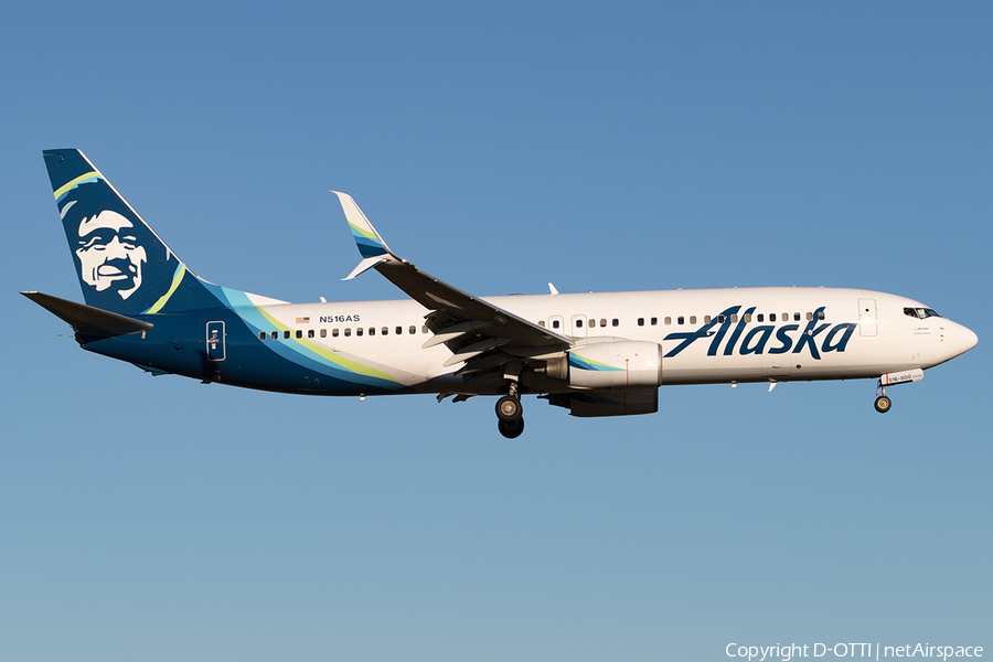 Alaska Airlines Boeing 737-890 (N516AS) | Photo 178487