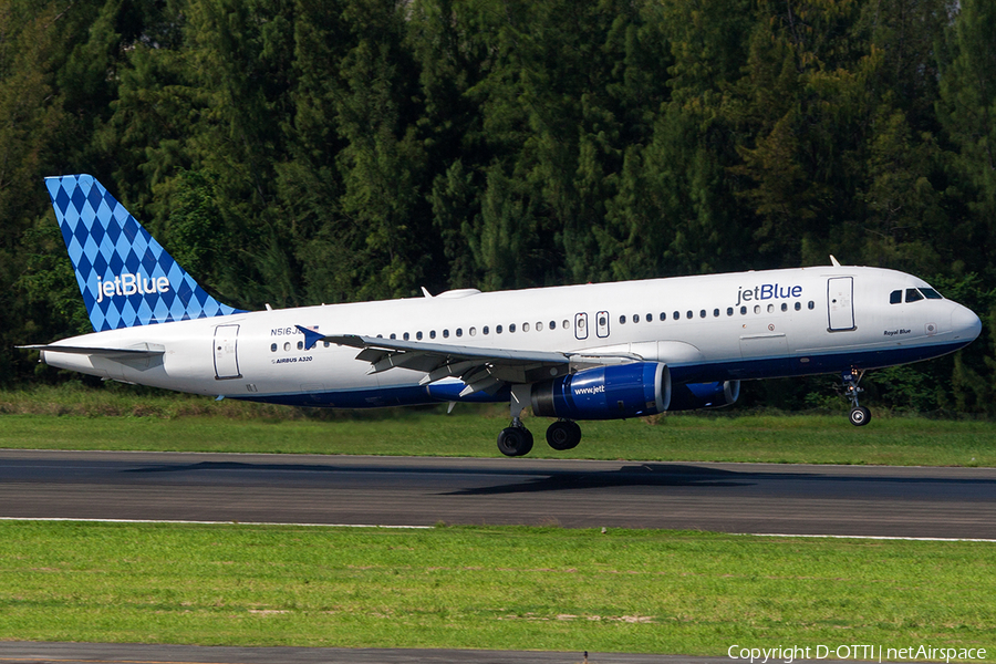 JetBlue Airways Airbus A320-232 (N516JB) | Photo 216743