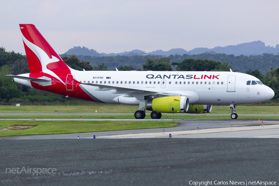 QantasLink (Network Aviation) Airbus A319-132 (N516NK) | Photo 655745