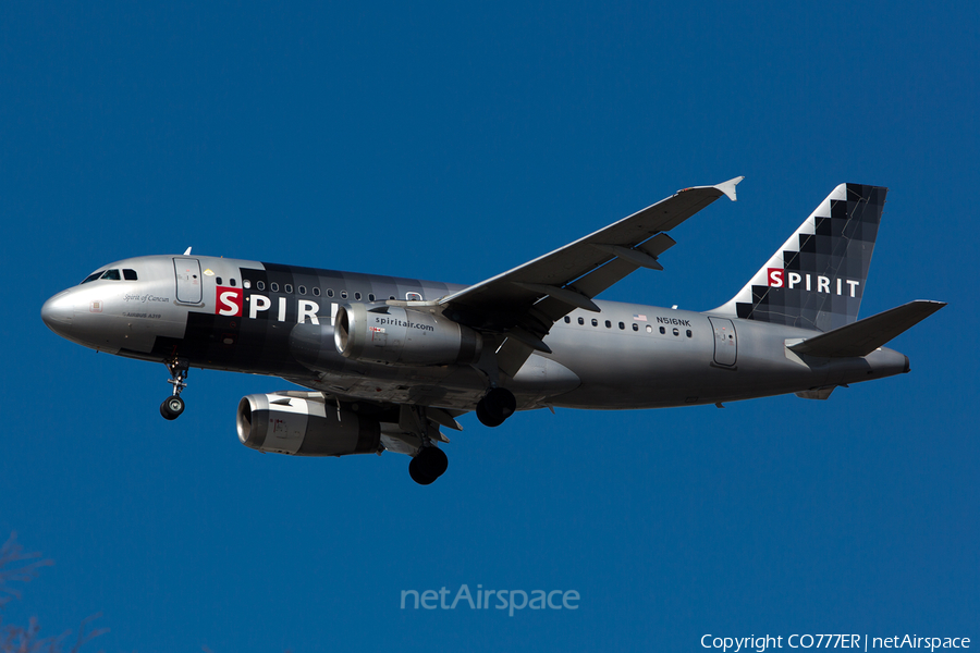 Spirit Airlines Airbus A319-132 (N516NK) | Photo 150981