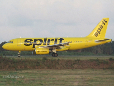 Spirit Airlines Airbus A319-132 (N516NK) at  Santo Domingo - Las Americas-JFPG International, Dominican Republic