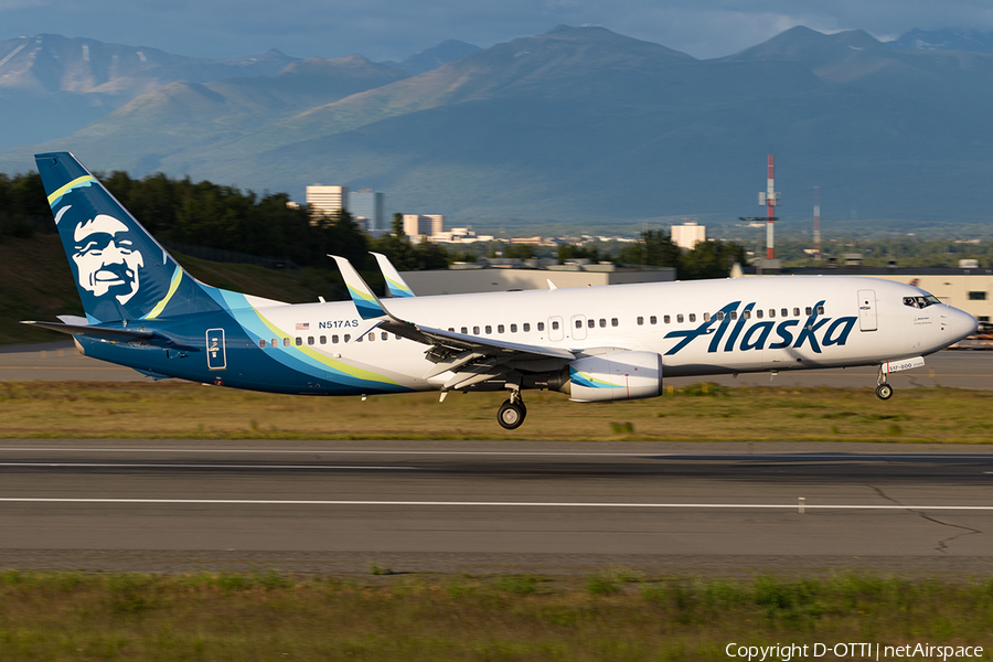 Alaska Airlines Boeing 737-890 (N517AS) | Photo 184422