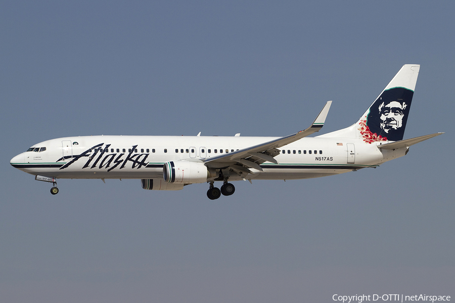 Alaska Airlines Boeing 737-890 (N517AS) | Photo 341061