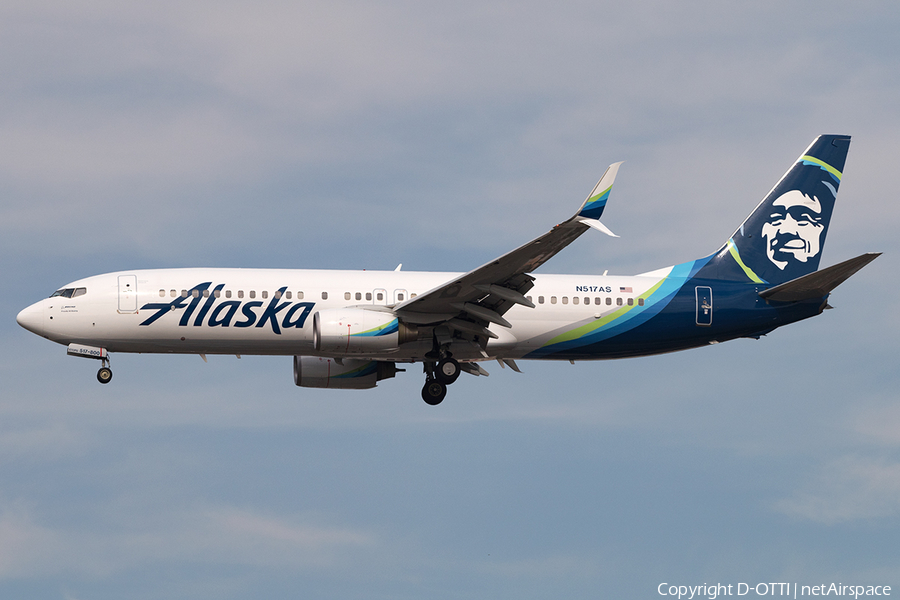 Alaska Airlines Boeing 737-890 (N517AS) | Photo 143097