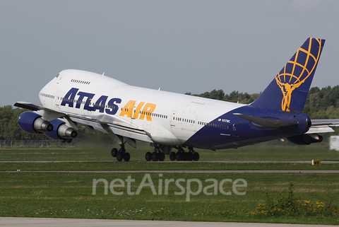 Atlas Air Boeing 747-243BF (N517MC) at  Hannover - Langenhagen, Germany