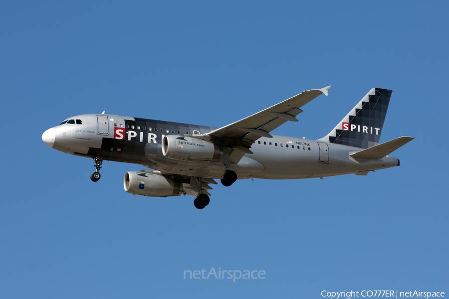 Spirit Airlines Airbus A319-132 (N517NK) | Photo 81174