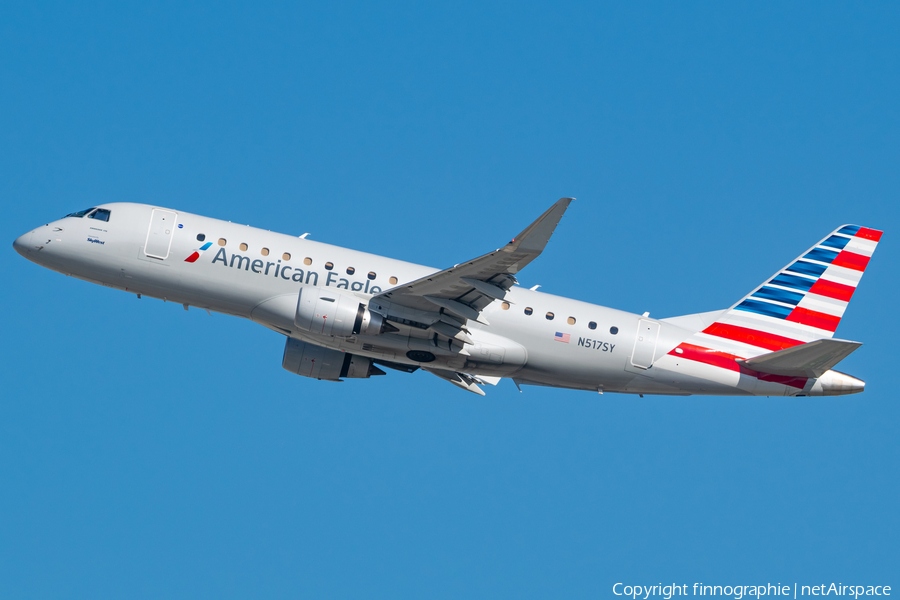 American Eagle (SkyWest Airlines) Embraer ERJ-175LR (ERJ-170-200LR) (N517SY) | Photo 597993