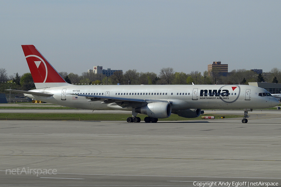 Northwest Airlines Boeing 757-251 (N517US) | Photo 225686