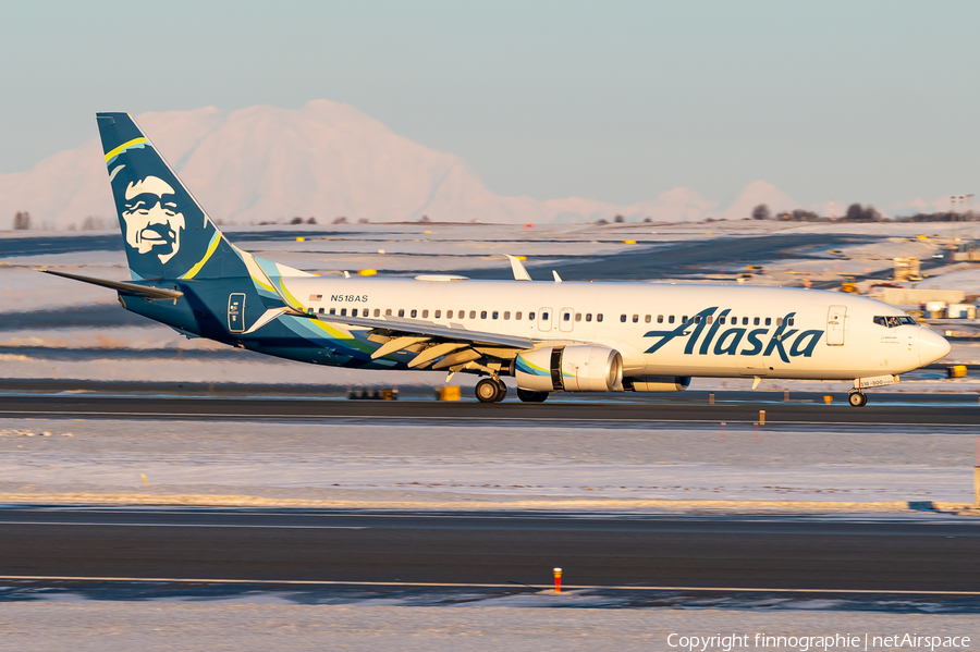 Alaska Airlines Boeing 737-890 (N518AS) | Photo 655645