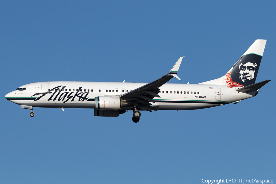Alaska Airlines Boeing 737-890 (N518AS) | Photo 177116