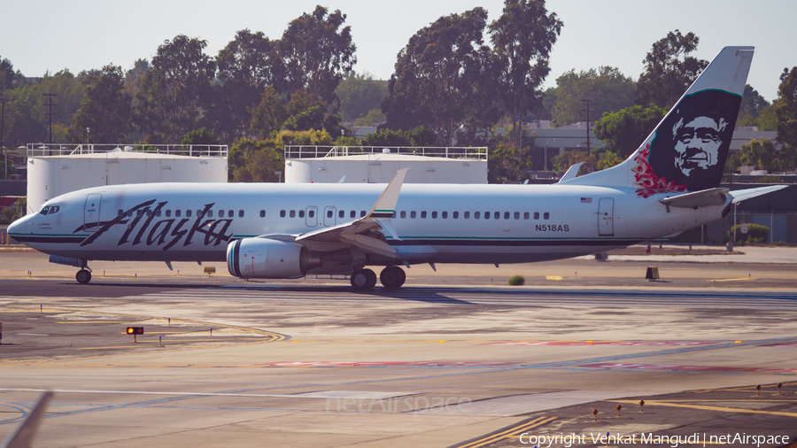 Alaska Airlines Boeing 737-890 (N518AS) | Photo 194761