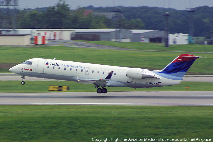Delta Connection (Comair) Bombardier CRJ-200ER (N518CA) | Photo 151722