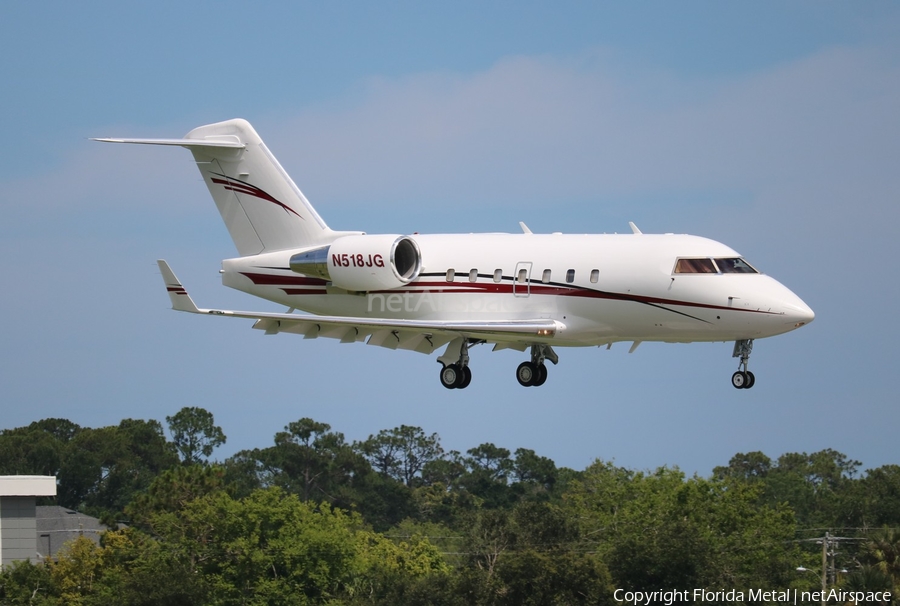 (Private) Bombardier CL-600-2B16 Challenger 601-3R (N518JG) | Photo 588154