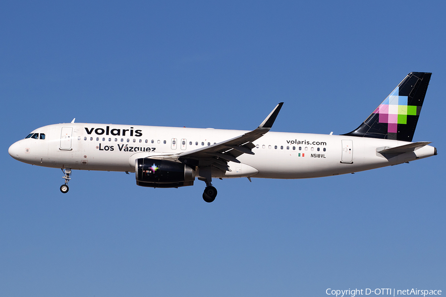 Volaris Airbus A320-233 (N518VL) | Photo 547422