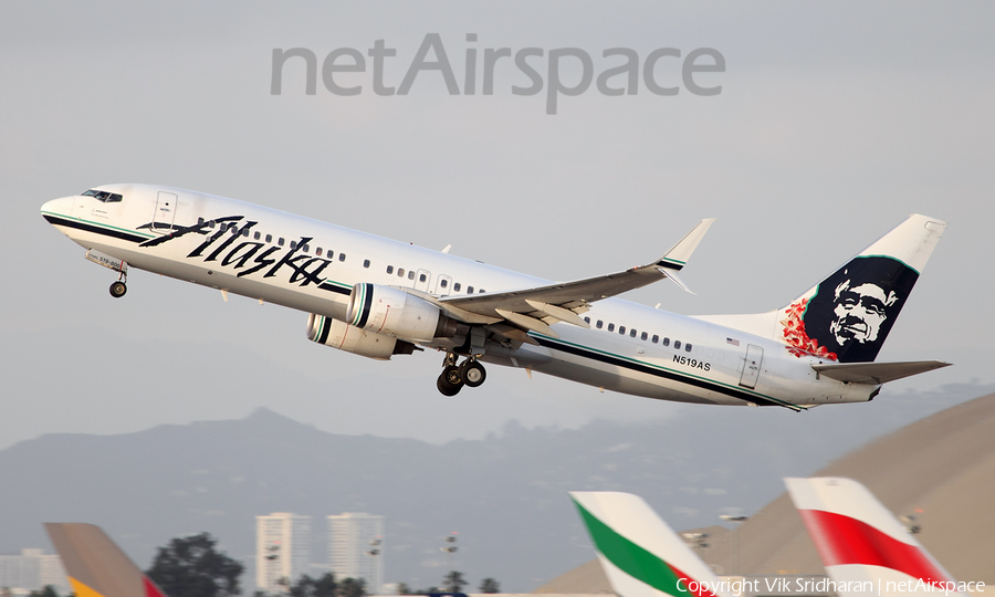 Alaska Airlines Boeing 737-890 (N519AS) | Photo 150009