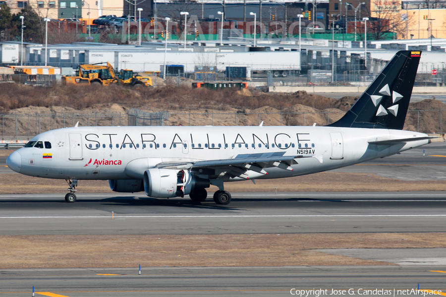 Avianca Airbus A319-115 (N519AV) | Photo 348617