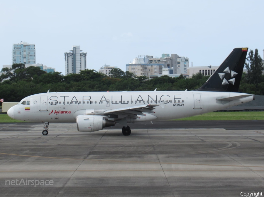 Avianca Airbus A319-115 (N519AV) | Photo 636581