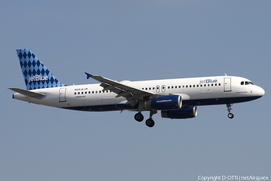 JetBlue Airways Airbus A320-232 (N519JB) | Photo 177366