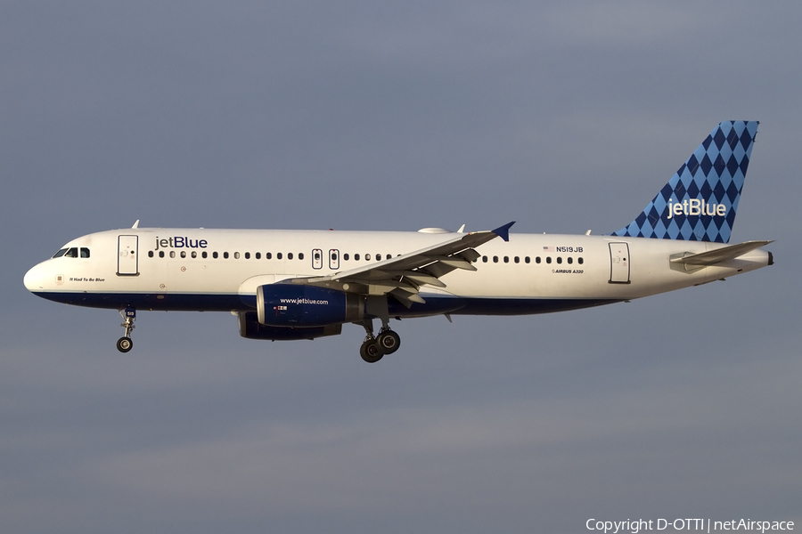 JetBlue Airways Airbus A320-232 (N519JB) | Photo 425768