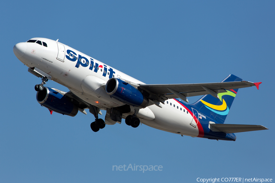 Spirit Airlines Airbus A319-132 (N519NK) | Photo 37663