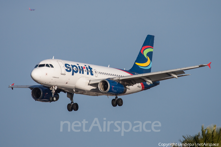 Spirit Airlines Airbus A319-132 (N519NK) | Photo 95769