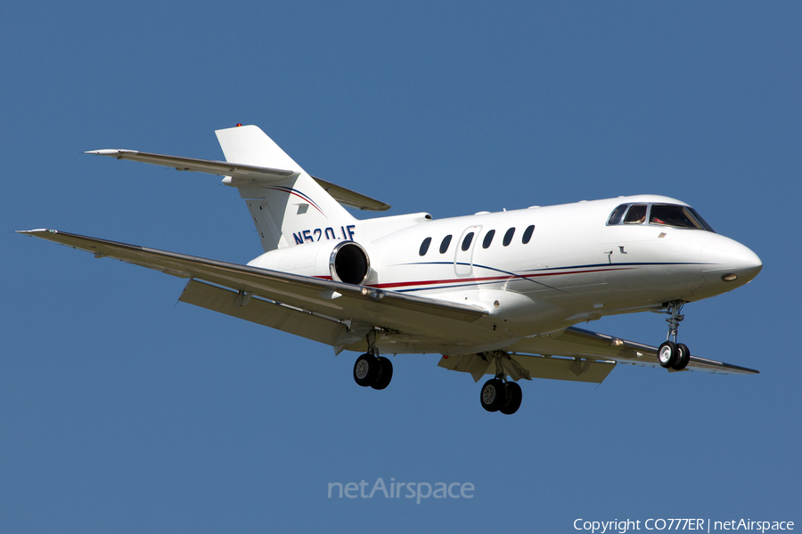 (Private) Raytheon Hawker 800XP (N520JF) | Photo 43577