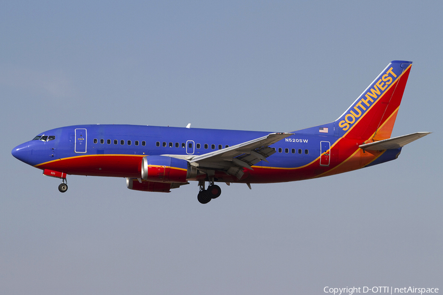 Southwest Airlines Boeing 737-5H4 (N520SW) | Photo 341133