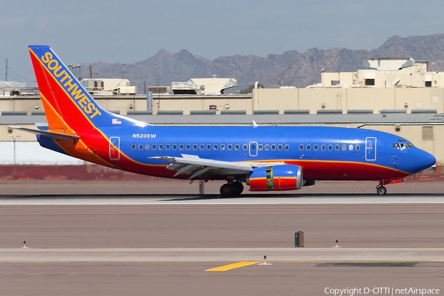 Southwest Airlines Boeing 737-5H4 (N520SW) | Photo 188355