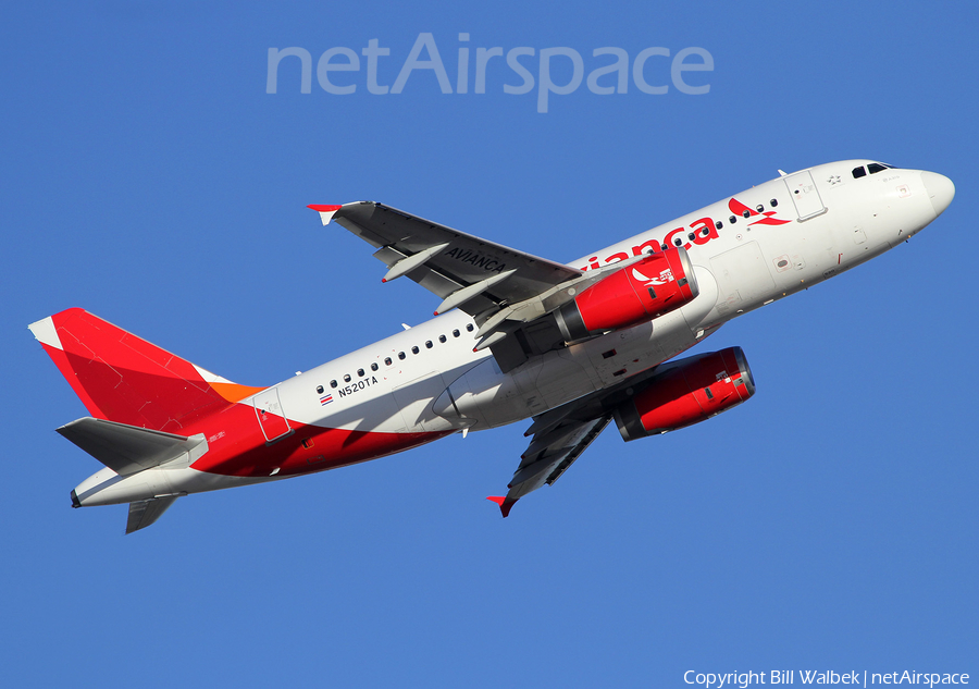 Avianca Central America Airbus A319-132 (N520TA) | Photo 411741