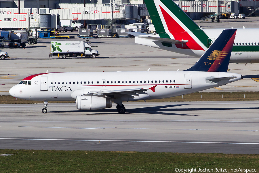 TACA International Airlines Airbus A319-132 (N520TA) | Photo 39317