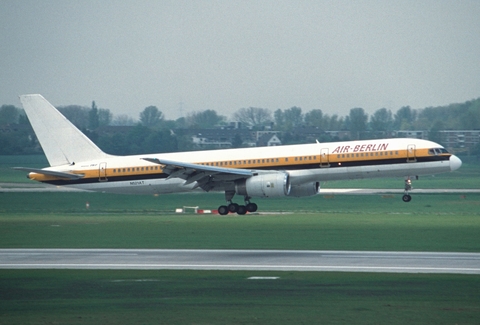 Air Berlin Boeing 757-28A (N521AT) at  Dusseldorf - International, Germany