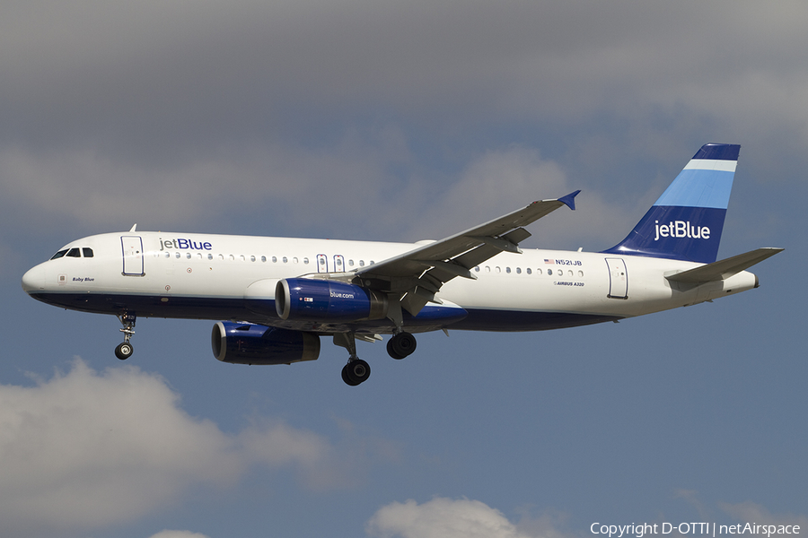 JetBlue Airways Airbus A320-232 (N521JB) | Photo 337974