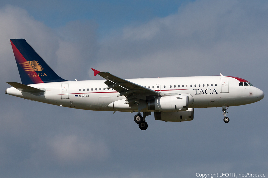 TACA International Airlines Airbus A319-132 (N521TA) | Photo 214788