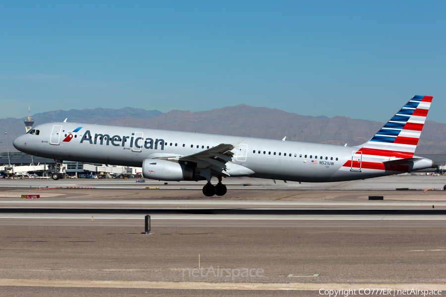 American Airlines Airbus A321-231 (N521UW) | Photo 79904