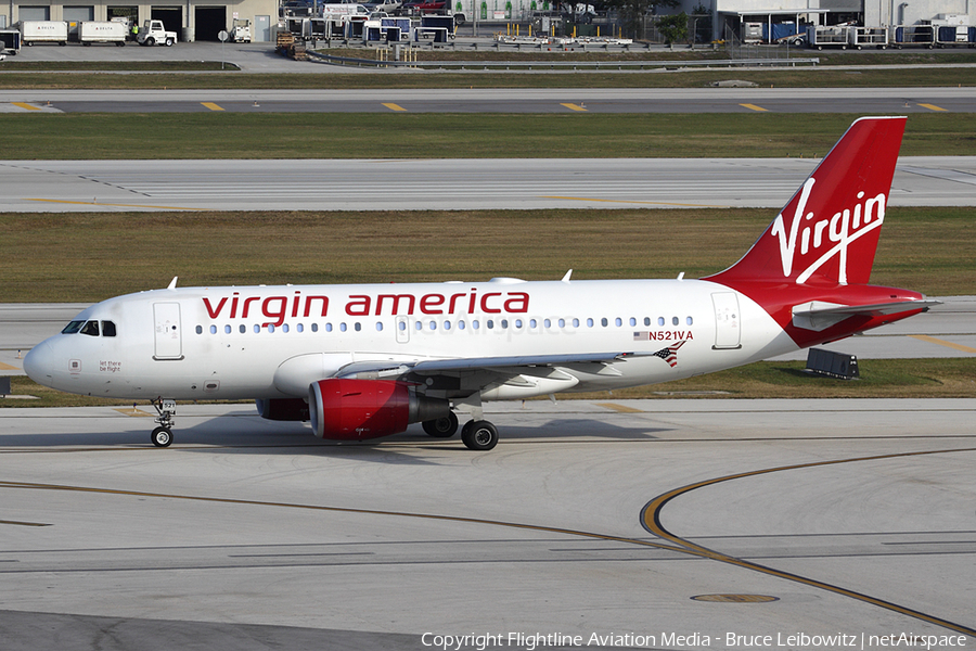 Virgin America Airbus A319-112 (N521VA) | Photo 92918