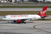 Virgin America Airbus A319-112 (N521VA) at  Ft. Lauderdale - International, United States