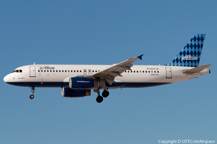 JetBlue Airways Airbus A320-232 (N522JB) | Photo 181089