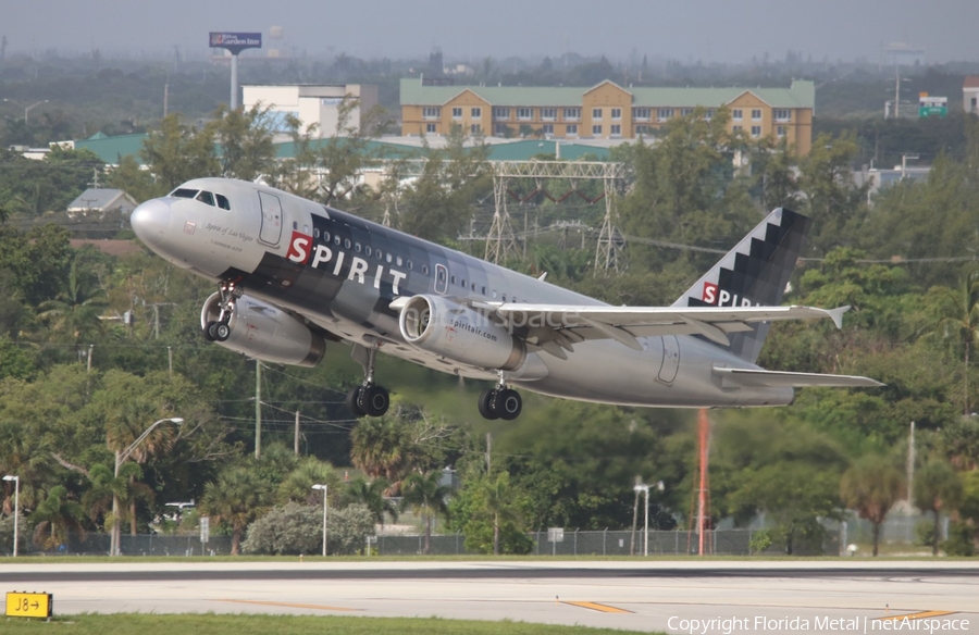 Spirit Airlines Airbus A319-132 (N522NK) | Photo 351101