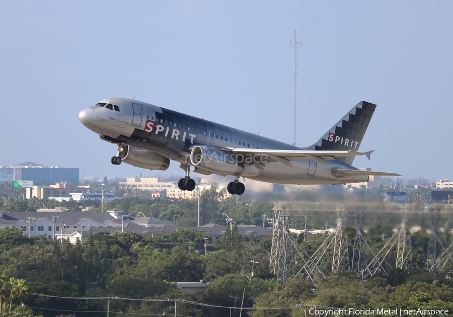Spirit Airlines Airbus A319-132 (N522NK) | Photo 358024