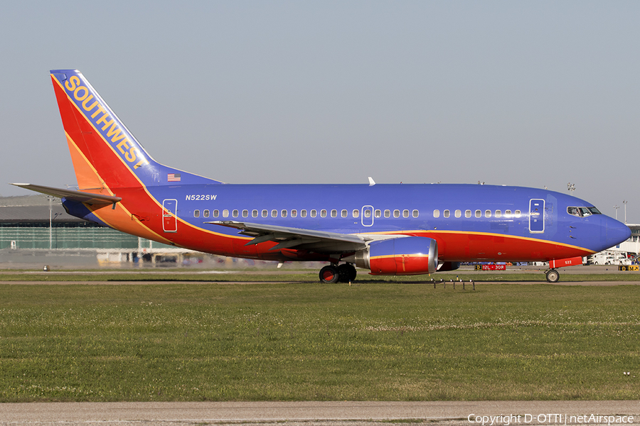 Southwest Airlines Boeing 737-5H4 (N522SW) | Photo 535942