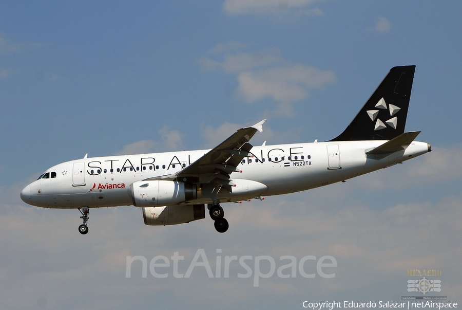 Avianca Airbus A319-132 (N522TA) | Photo 304738