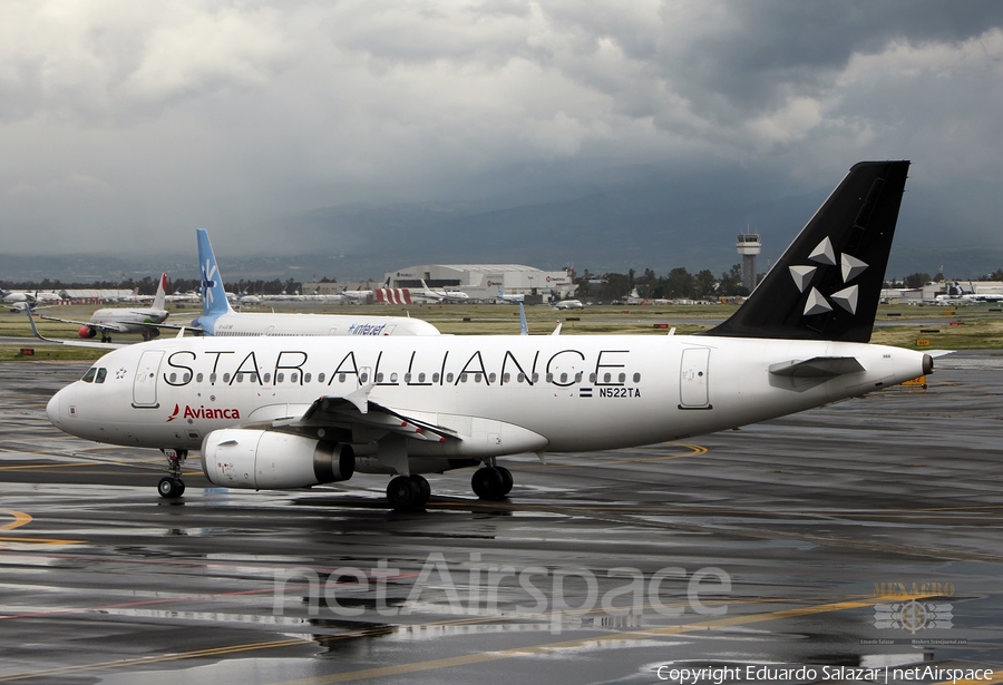 Avianca Airbus A319-132 (N522TA) | Photo 369326