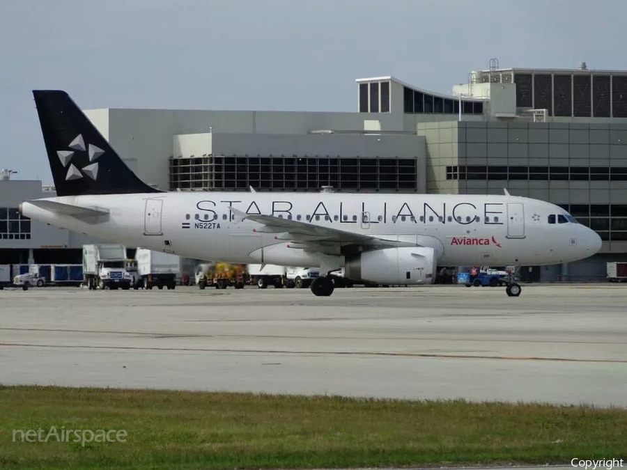 Avianca Airbus A319-132 (N522TA) | Photo 52526