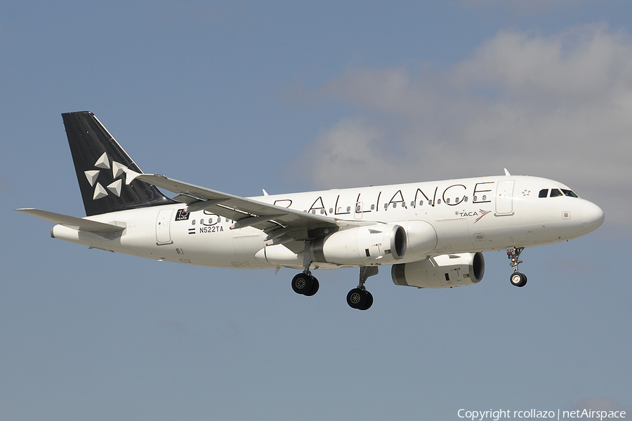TACA International Airlines Airbus A319-132 (N522TA) | Photo 24769