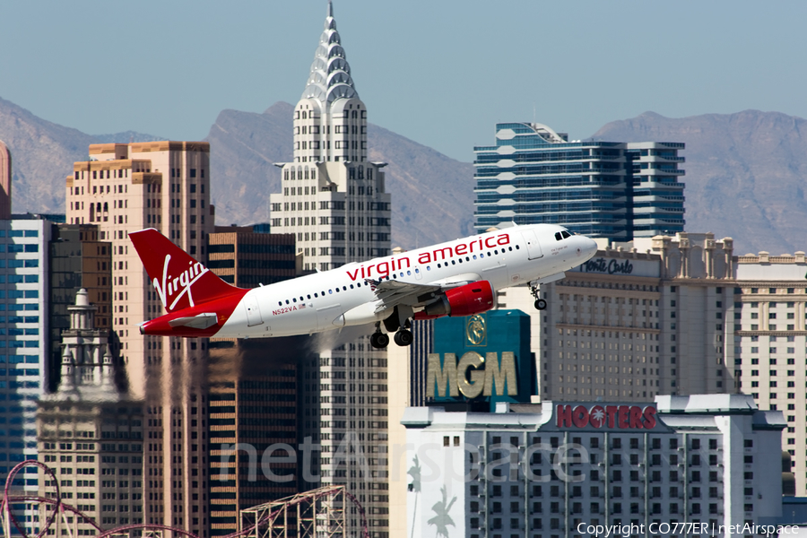 Virgin America Airbus A319-112 (N522VA) | Photo 69405