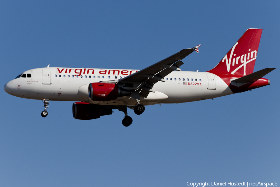 Virgin America Airbus A319-112 (N522VA) | Photo 449936