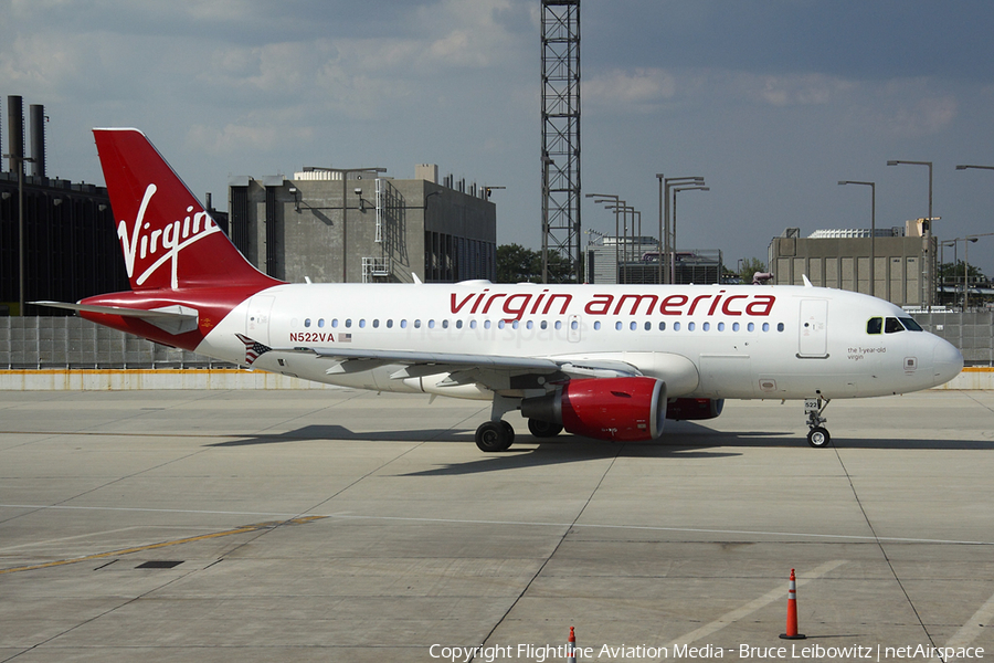 Virgin America Airbus A319-112 (N522VA) | Photo 92523