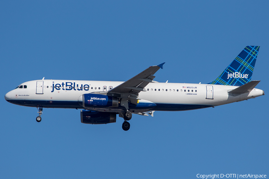 JetBlue Airways Airbus A320-232 (N523JB) | Photo 219073