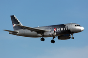 Spirit Airlines Airbus A319-132 (N523NK) at  Dallas/Ft. Worth - International, United States
